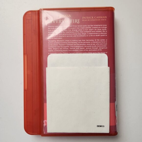 Rivers of Fire by Patrick Carman Playaway Audiobook, Former Library CopyEarbuds - Picture 3 of 7